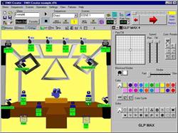 Leje DMX Creator, inkl. software