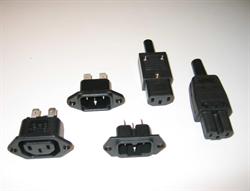 IEC Apparatstik, kabel Han C14, 10A