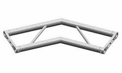 Truss 29 cm side, 2-kant, 2-way 135° H