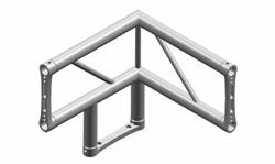 Truss 29 cm side, 2-kant, 3-way left V