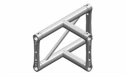 Truss 29 cm side, 2-kant, 3-way T-krydsV