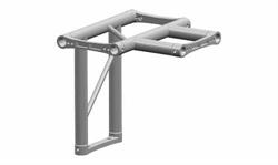 Truss 29 cm side, 2-kant, 4-way T-krydsH