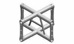 Truss 29 cm side, 2-kant, 4-way Cross Ve