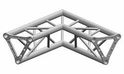 Truss 29 cm side, 3-kant, 2-way 60°