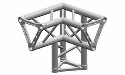 Truss 29 cm side, 3-kant, 3-way left