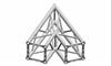 Truss 29 cm side, 4-kant, 2-way 45°