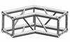 Truss 29 cm side, 4-kant, 2-way 120°