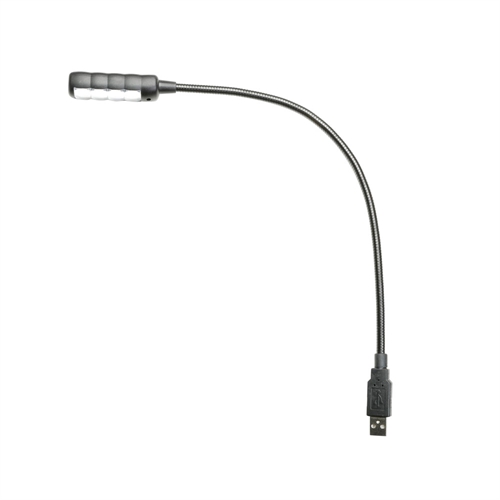 Svanehalslampe LED, til USB-stik