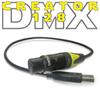 DMXCreator 128, USB > DMX-dongle 128 kanaler. kan opgraderes