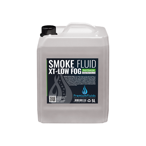 Premium Fluids, Røgvæske, XT-Low Fog, 5 liter