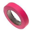 Glow Gaffa Tape, Lærredstape 24mmx22,8m Pink