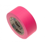 Glow Gaffa Tape, Lærredstape 48mmx22,8m Pink